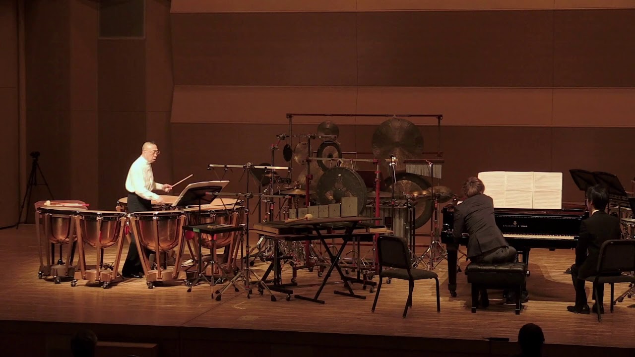 Duologue for Timpani & Piano : Akira NISHIMURA - Shiniti UENO & Yusuke SATO Duo Recital