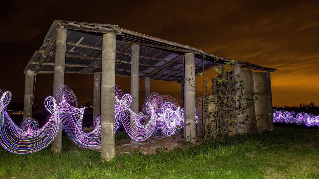 Disegnare con la luce - Light Painting tutorial
