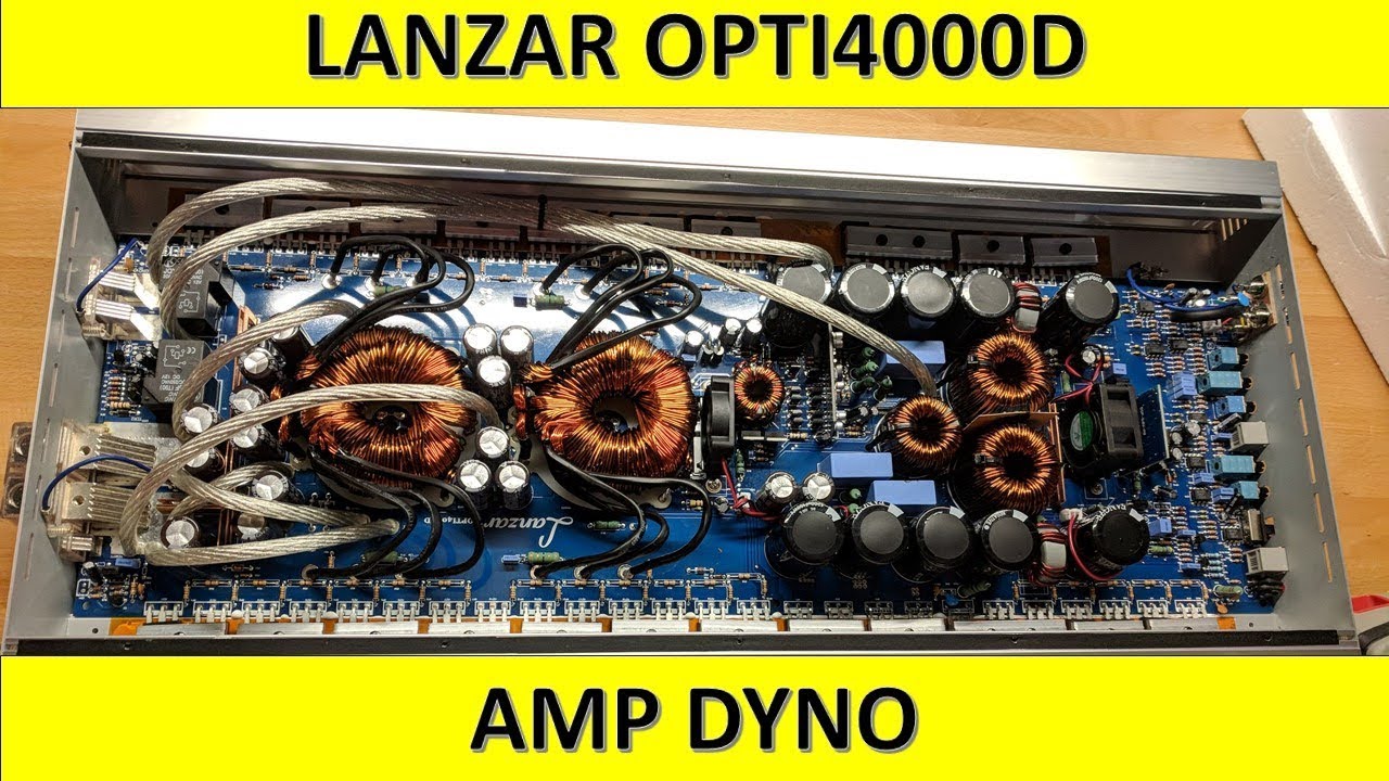 Lanzar Opti4000D Amp Dyno
