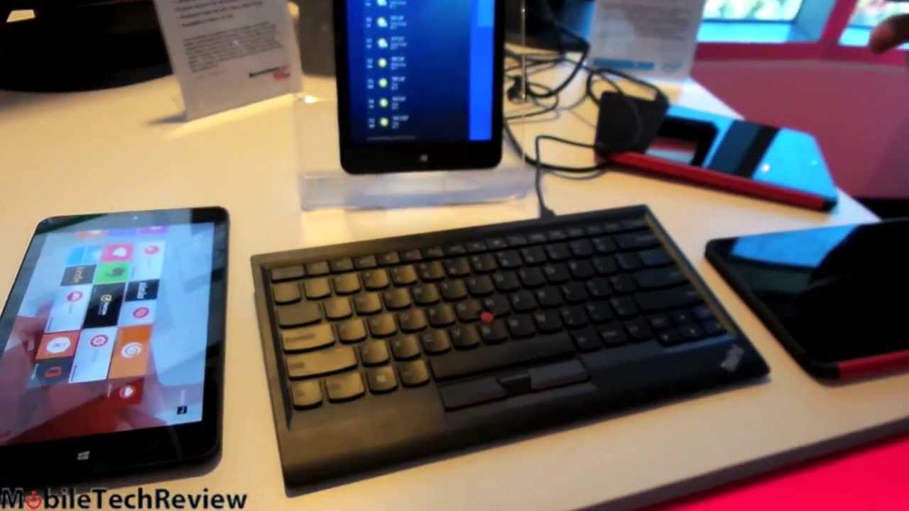 Lenovo ThinkPad 8 First Look at CES 2014
