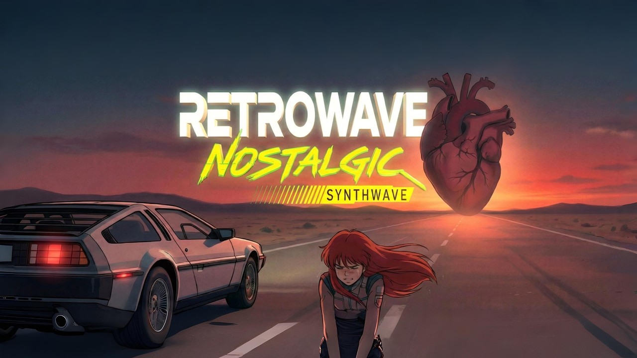 A Nostalgic Synthwave 80s // Running Heart 1984 💔 High Speed