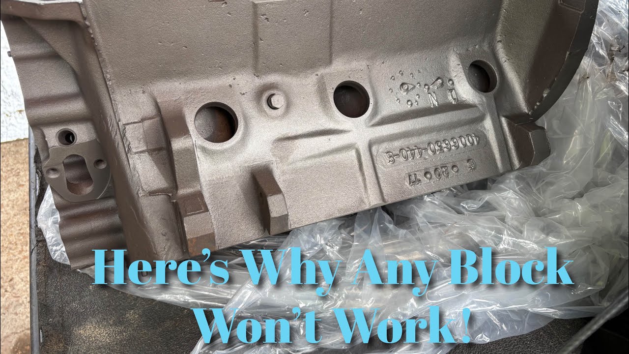 Finding a GOOD Factory Engine Block for the Next 700 Horsepower #beprepared #engine #mopar #bigblock