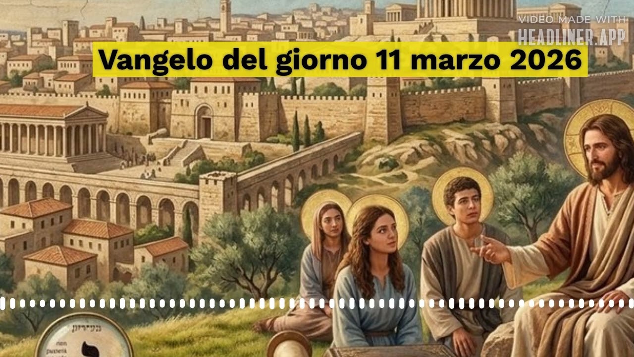 Vangelo del giorno 11 marzo 2026 | Il Vangelo del giorno