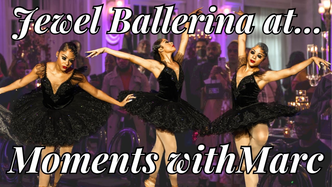 Jewel Ballerina Performance: Moments with Marc Design Exhibit