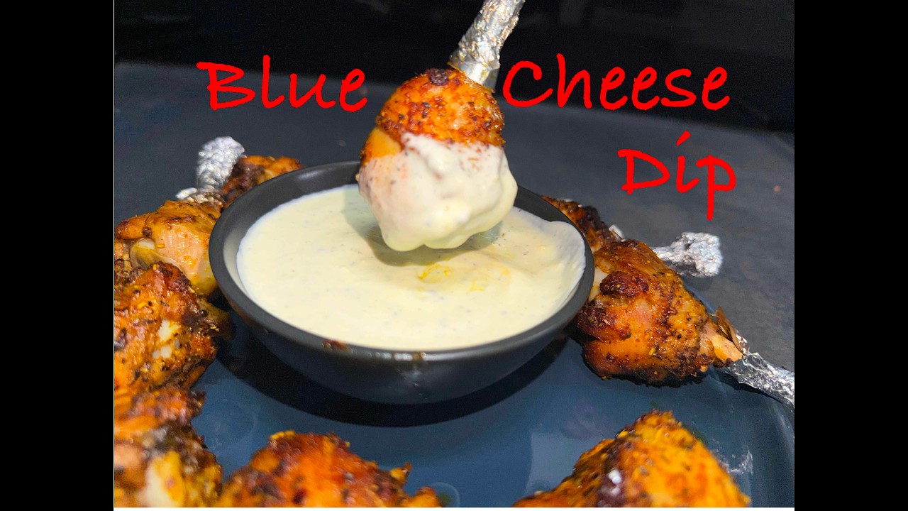 Die ultimative Sünde : Drumsticks mit Bluecheese-Dip #BlueCheeseDip#chickenrecipe