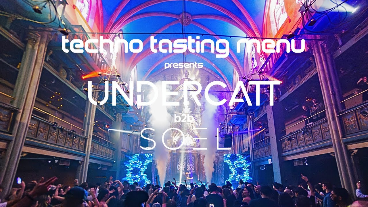 Undercatt B2B SOEL at a Decommissioned Synagogue for Techno Tasting Menu