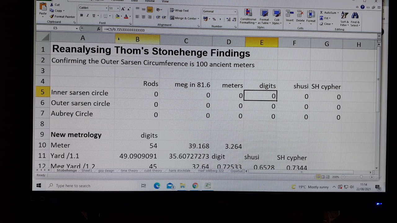 35. Stonehenge- Proving the Megalithic Yard