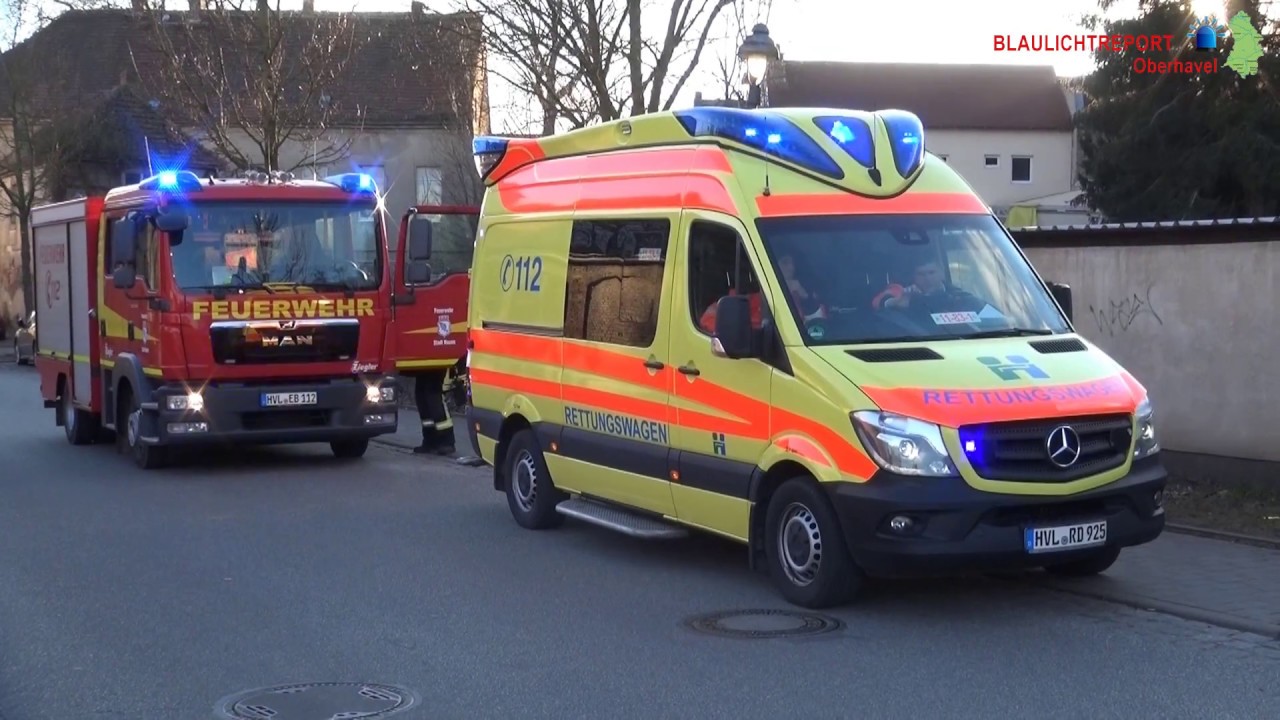 Dachstuhlbrand in Nauen (Havelland )