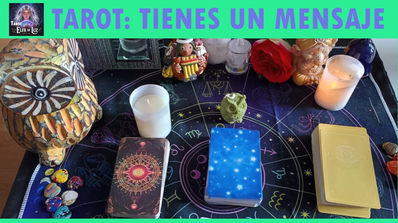 Tarot TIENES UN MENSAJE ESPECIAL- Lectura de cartas con mensaje- Tarot interactivo
