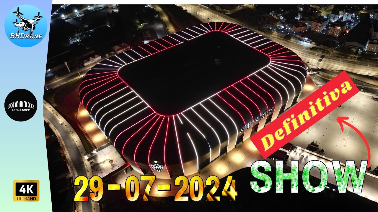 ARENA MRV:   Iluminación definitiva.