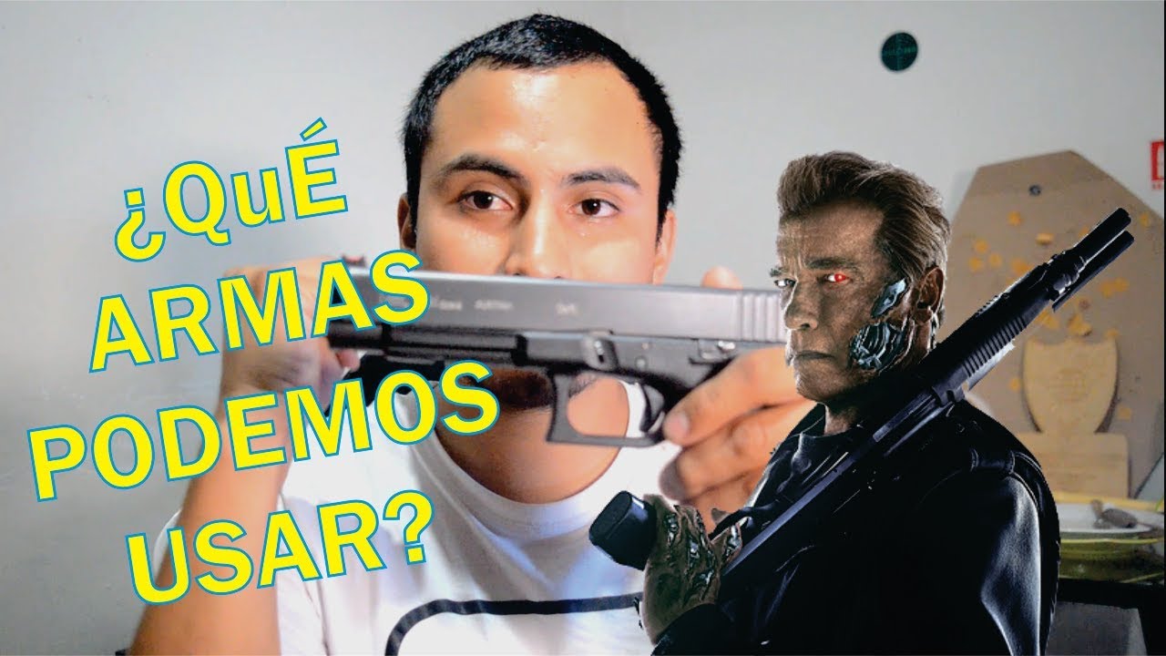 ¿qué armas de fuego pueden usar los civiles en el Perú ?