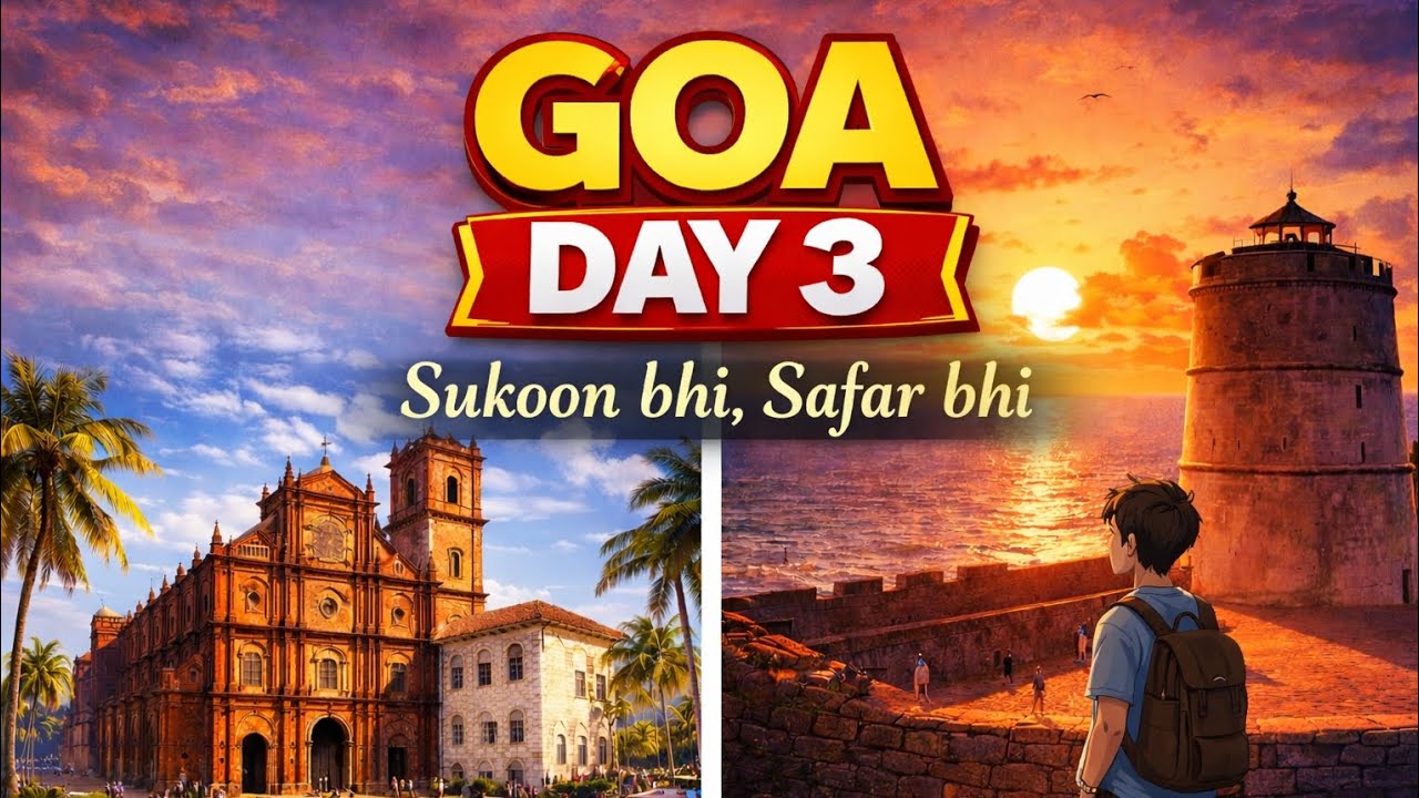 GOA Day 3 | Church, Sunset & Clubs