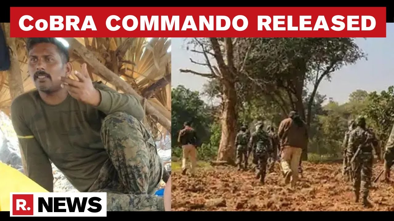 CoBRA Commando Captured By Maoists In Sukma Encounter Released, Brought To CRPF Camp