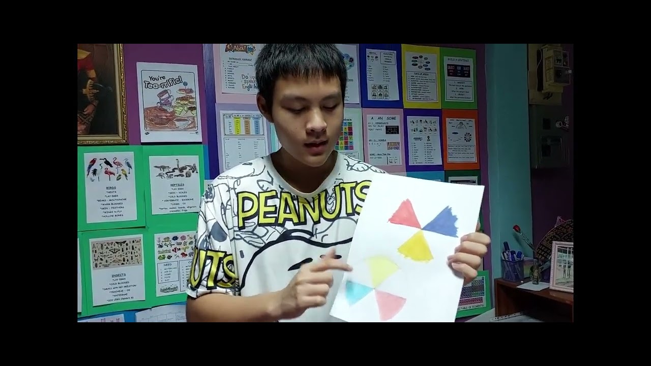 Thailand, ESL Science Newton's DIsc Experiment with Tonkla, Ayutthaya