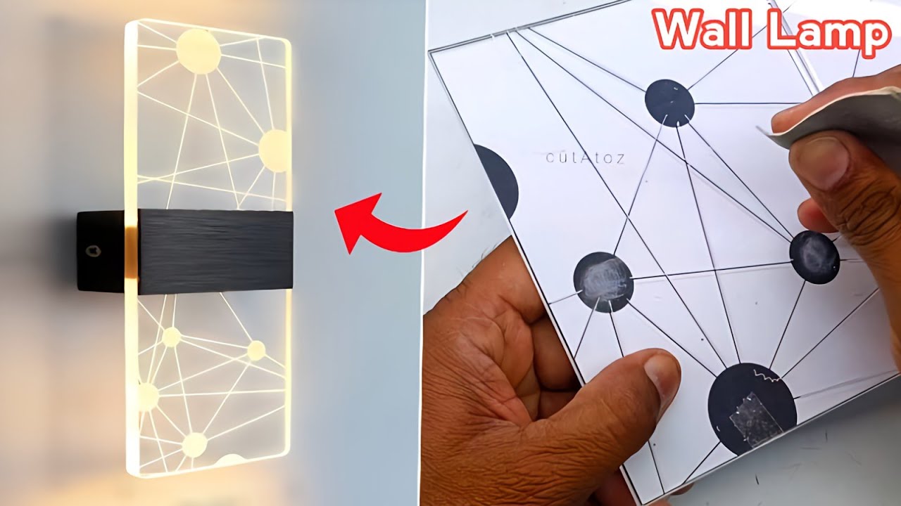 How to Make a Professional Work in Home Decoration Modern Wall Lamp Best Business ideas 2 | cutAtoz
