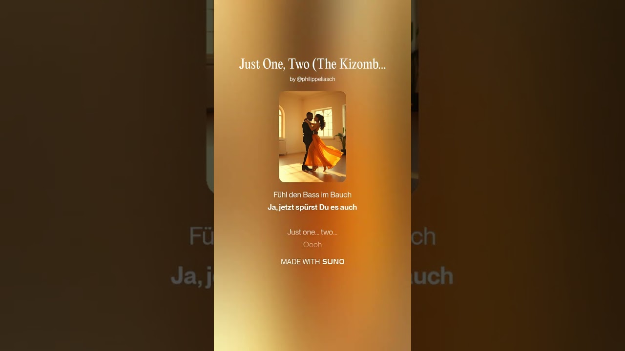 Just One, Two (The Kizomba Dance)