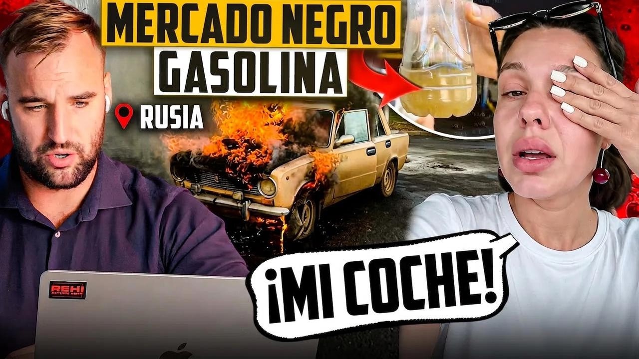 &iexcl;Falla de motor! La gasolina adulterada del mercado negro arruina autos rusos en masa!