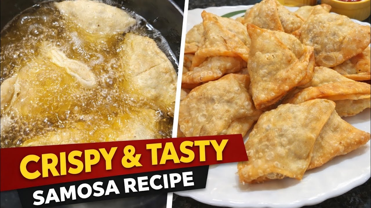 Video46|Perfect Aloo Samosa | Crispy Samosa Banane Ka Aasan Tarika|इफ्तार स्पेशल आलू समोसा | 