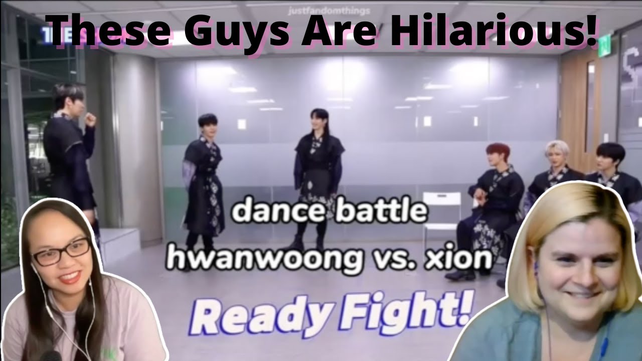 Two women watching ONEUS' Blood Moon Era Was a MESS Compilation | A Oneus Reaction