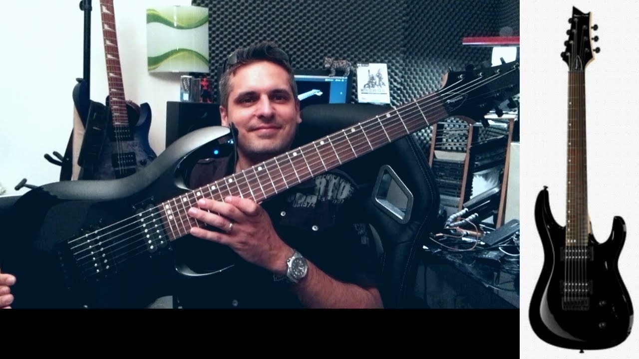 Test guitare 7 cordes HARLEY BENTON R-457 Progressive Serie