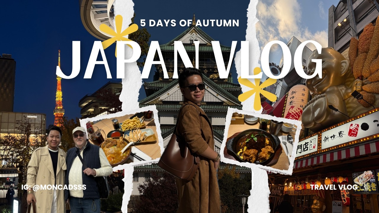 Japan Autumn Vlog | Owl Cafe | Tsukiji Market | Shibuya Sky | Shopping | Food | Osaka Day Trip |