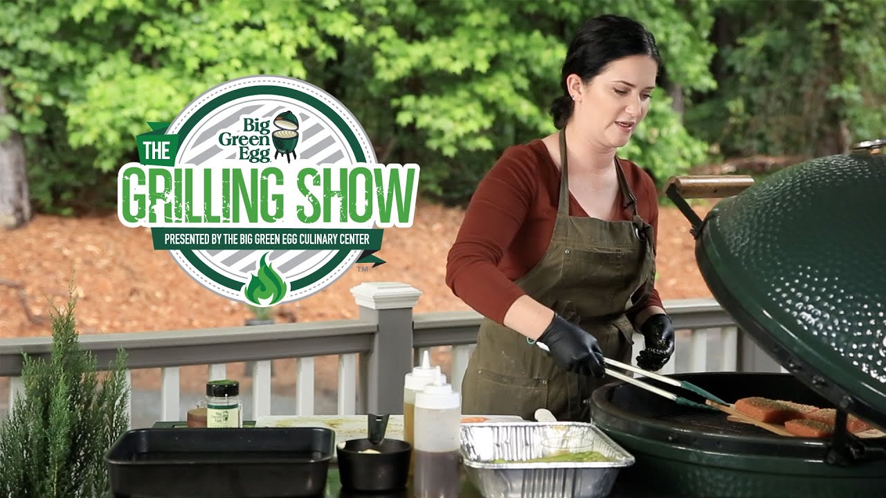 The Grilling Show - Cedar Planked Honey Glazed Salmon