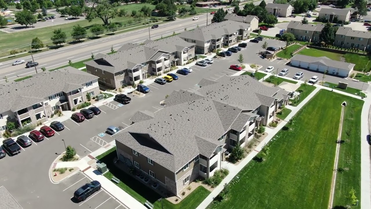 Drone Footage of Ridgeview Apartments in Loveland, CO
