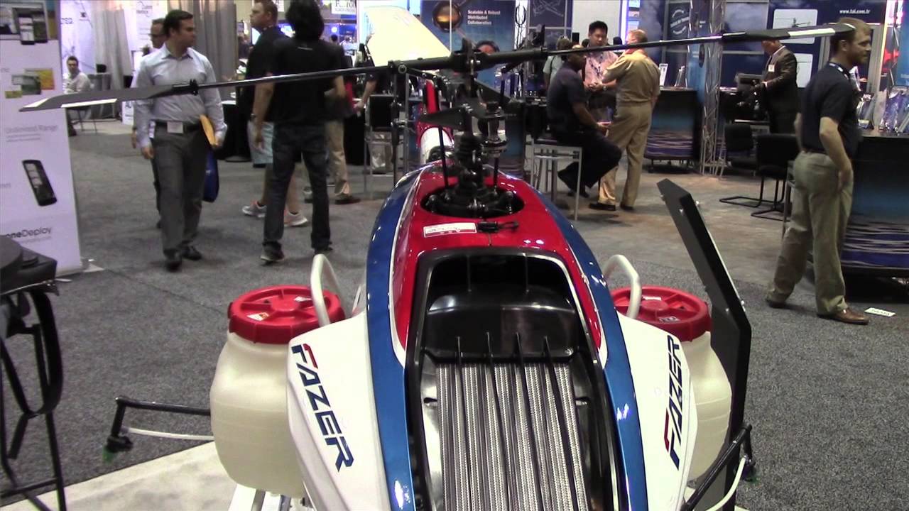 Yamaha's New FAZER UAV Helicopter