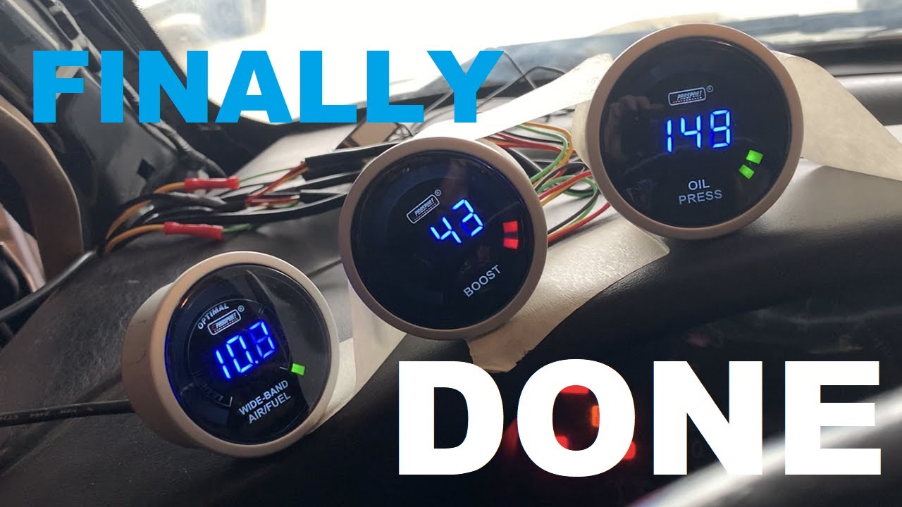 Prosport A/F Wideband Gauge FINALLY Installed