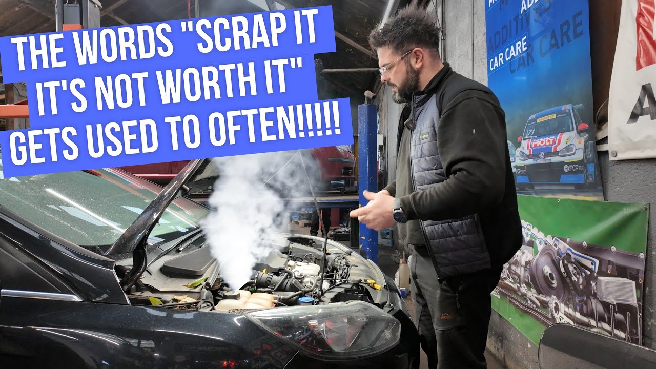 THEY WERE TOLD TO SCRAP THIS CAR!!!!! BUT CAN WE SAVE IT??? THE WORSE I'VE EVER SEEN....
