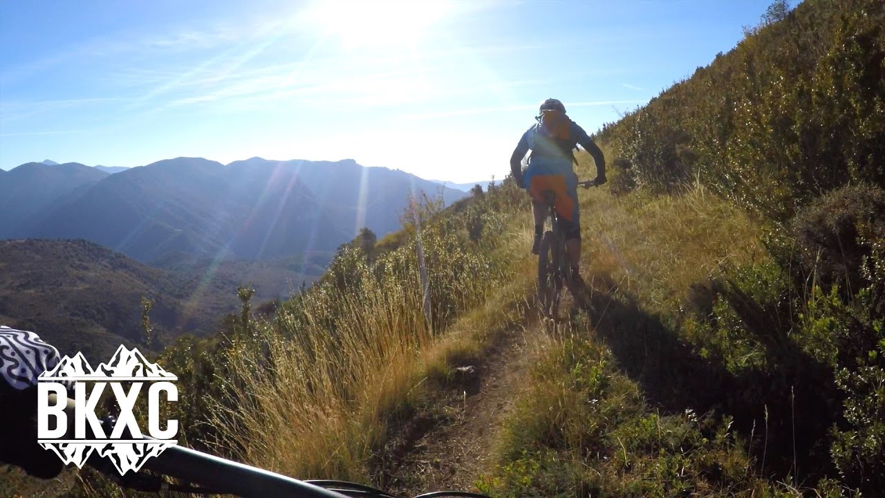 Mountain Biking near Arguis, Spain, with BasqueMTB
