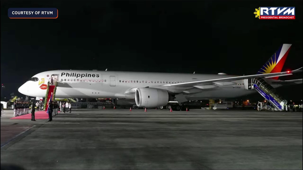 Marcos leaves for official visit to Canada