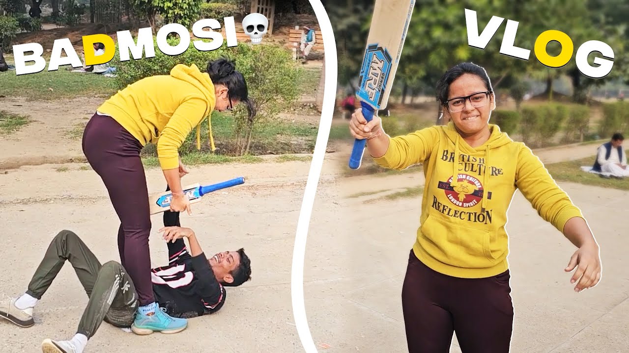 PLAYING GULLY CRICKET 🏏 GONE WRONG 🤕 | VLOG 13
