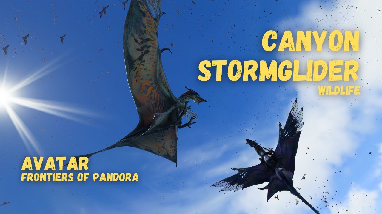 Canyon Stormglider • Clean Kill guide • Avatar: Frontiers of Pandora • 4K Gameplay