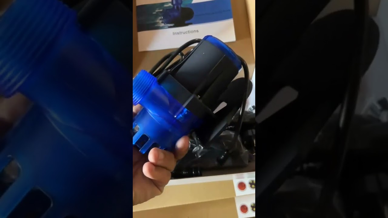 Quick unboxing of the DALUA Great White Return Pump for all 