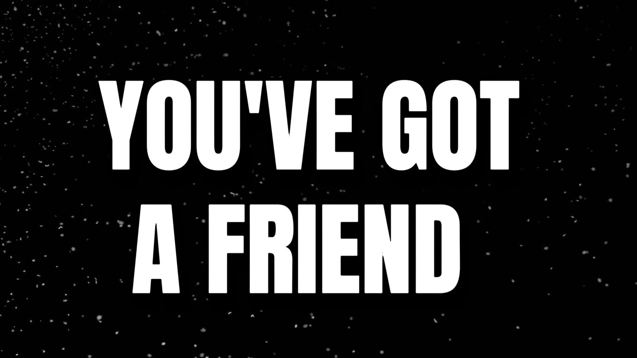 YOU'VE GOT A FRIEND - Karaoke | Carole King / James Taylor 