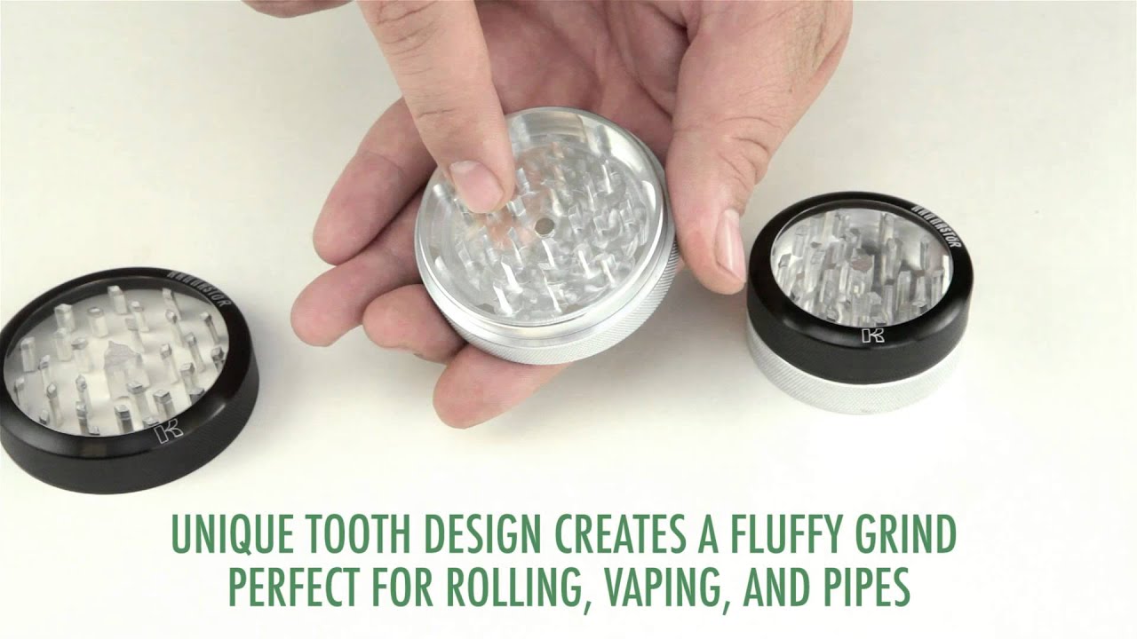Kannast&ouml;r 2 Piece Clear Top Grinder