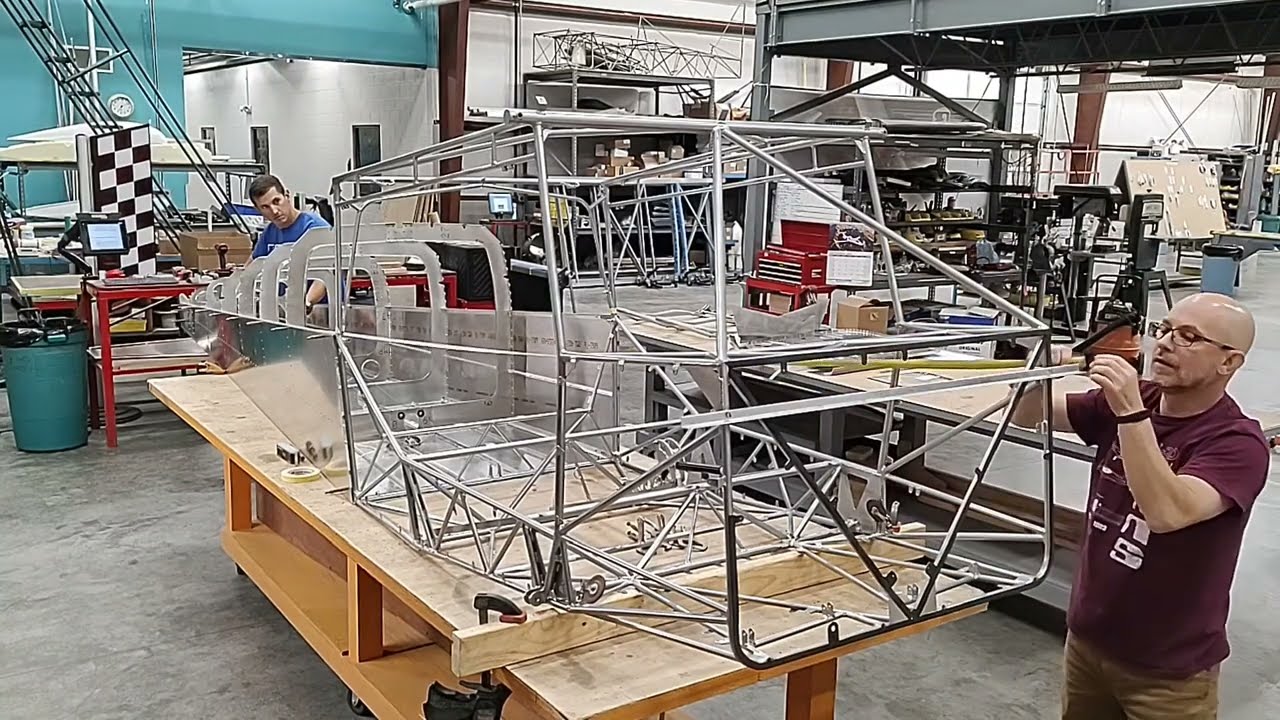 Rans S-21 Tailcone/Cage mating video