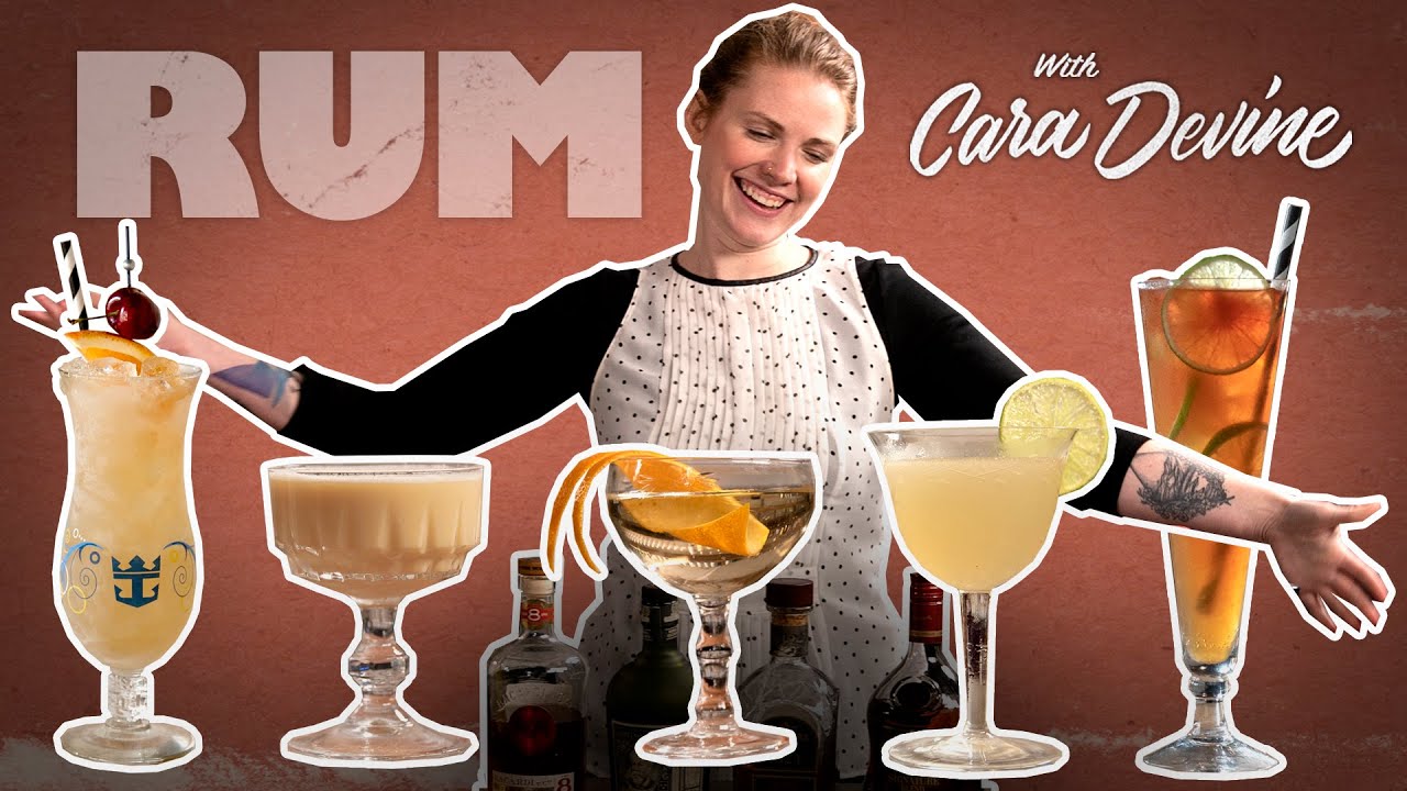 5 Classic Rum Cocktails
