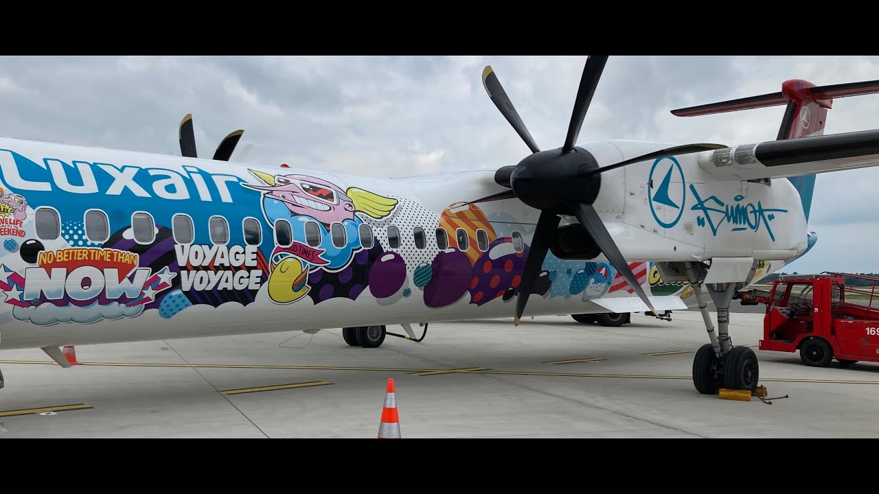LUXAIR DASH 8-Q400 | LUX-HAM | Economy Class