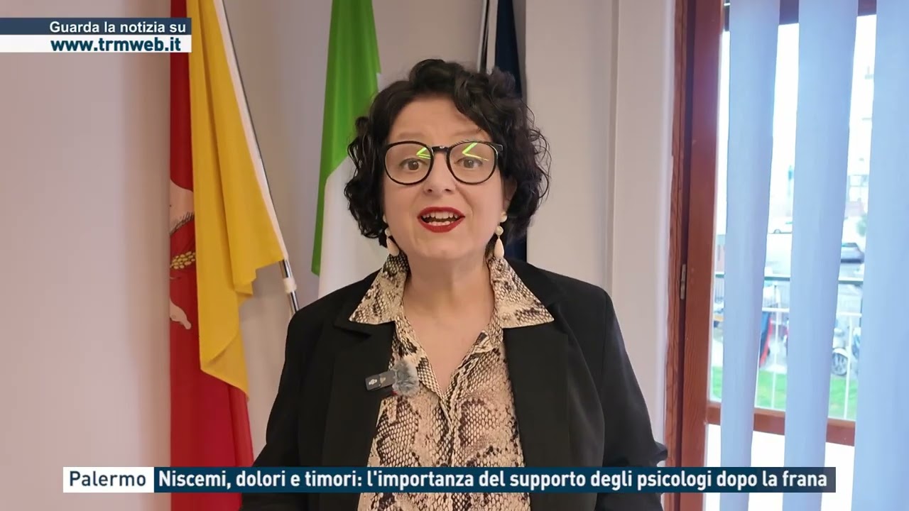 Palermo - Niscemi, dolori e timori: l'importanza del supporto degli psicologi dopo la frana
