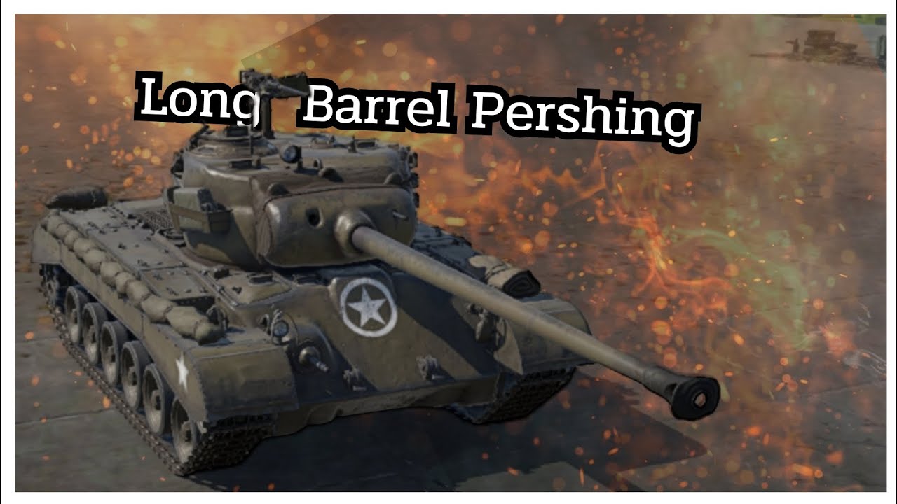 Long Barrel Pershing​ 🔥 M26E1 Gameplay|War Thunder mobile