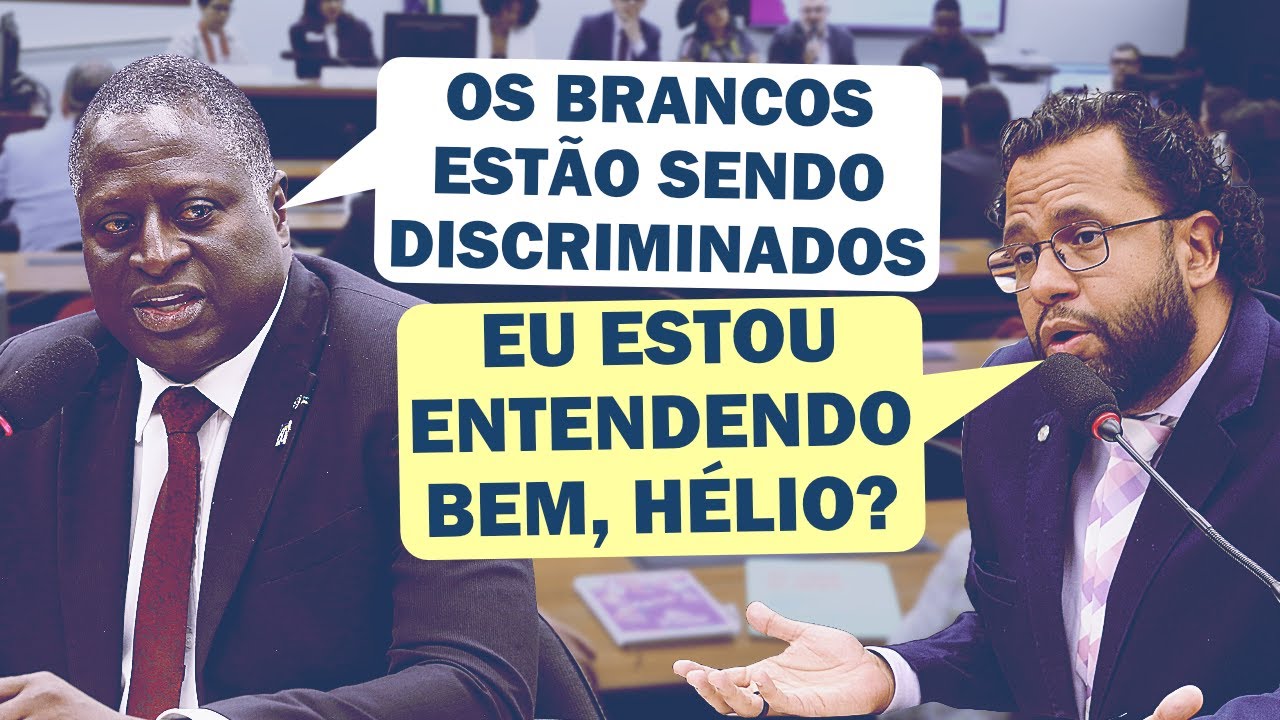E A PACIÊNCIA DE HENRIQUE VIEIRA AO FALAR SOBRE RACISMO PARA HÉLIO 