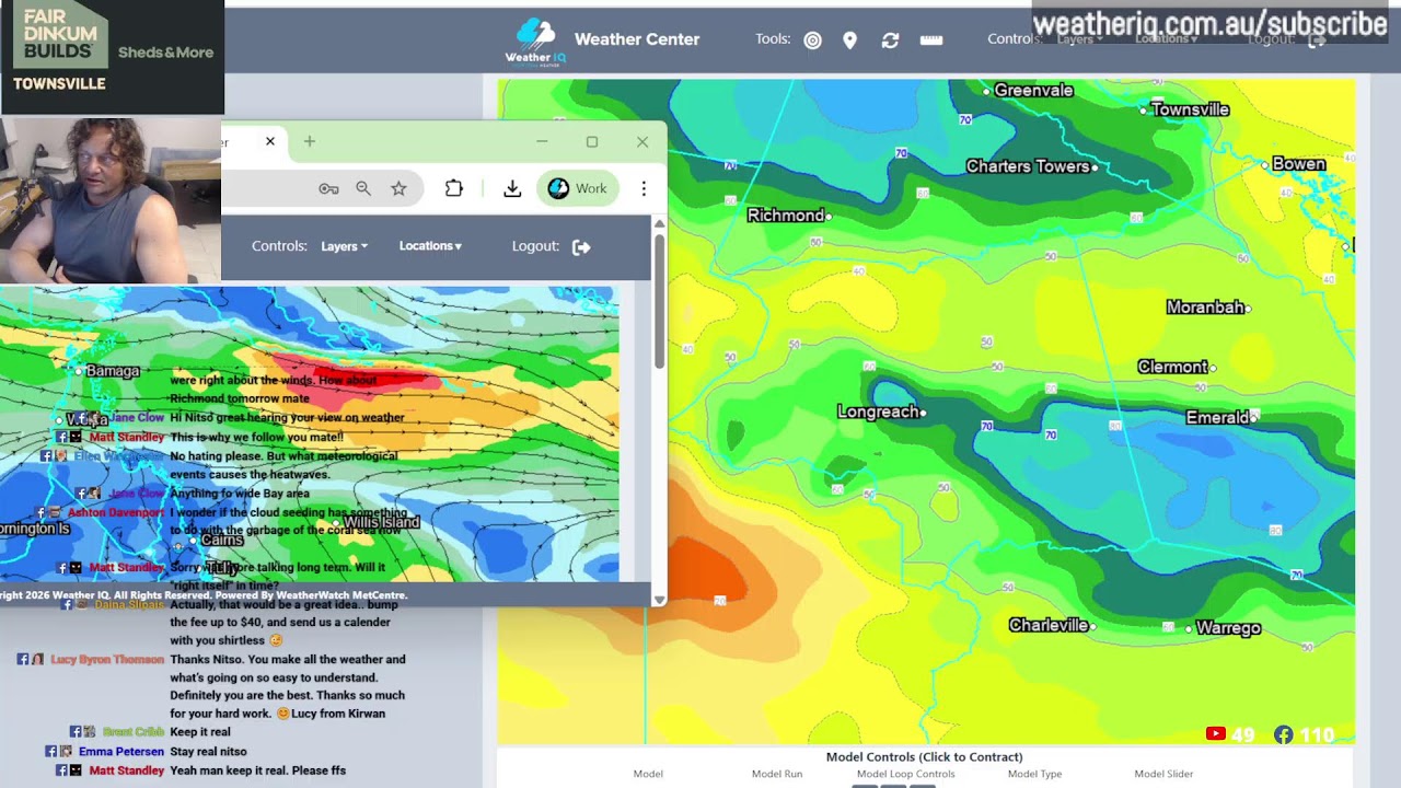 WIQ - Live Discussions - Aussie LOW's & Cyclones Jan 20 2026