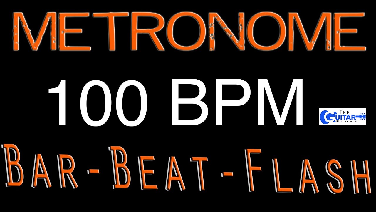 100 BPM FREE Metronome Best Free Online Metronome  Beats Per Minute Counter Flash Drummers Metronome