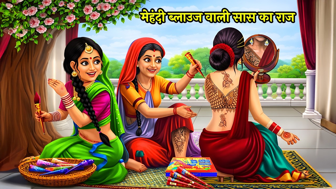 मेहंदी ब्लाउज वाली सास का राज | Saas Bahu ki kahani | Saas ki kahani