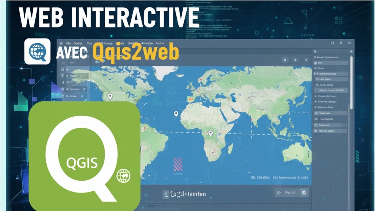🔴 QGis : Créer ta Carte Web Interactive, La Méthode Rapide avec QGIS2Web !