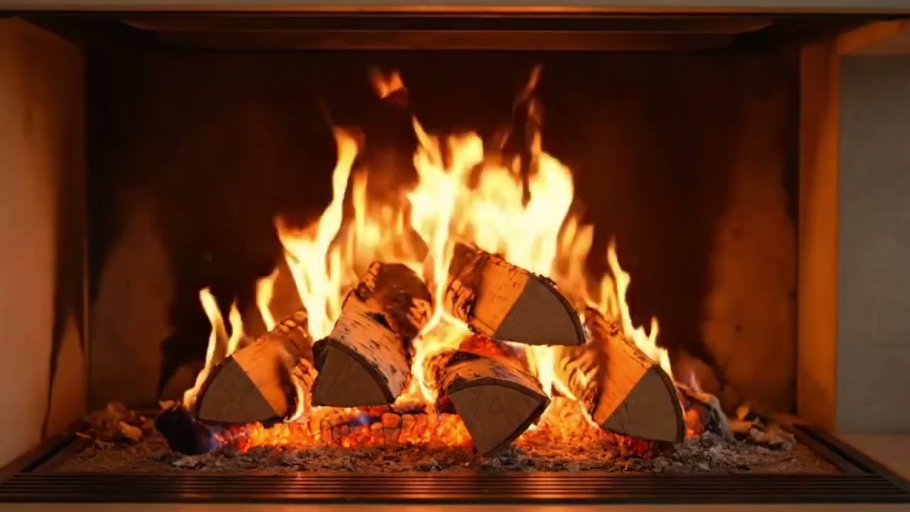 ASMR Cozy Fireplace 🔥 Relaxing Fire Sounds for Sleep & Calm Mind