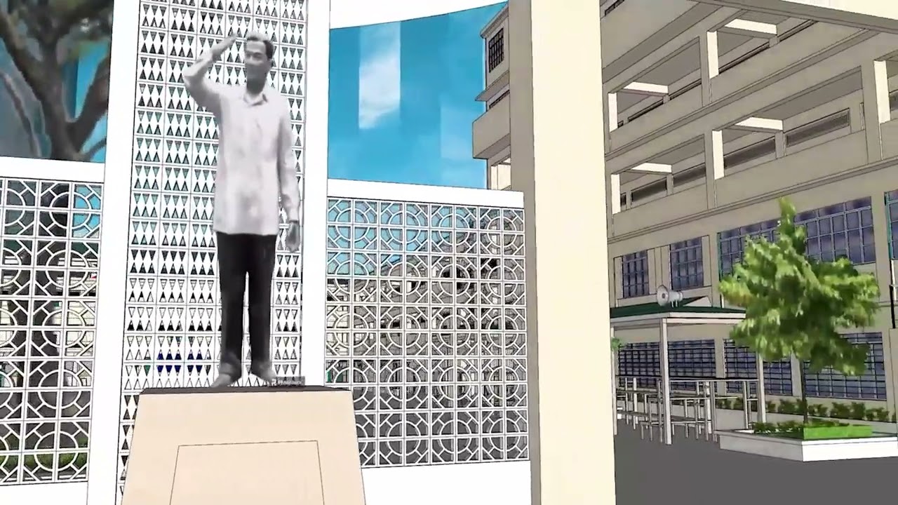 RAMON MAGSAYSAY HIGH SCHOOL Full 3D Animation
