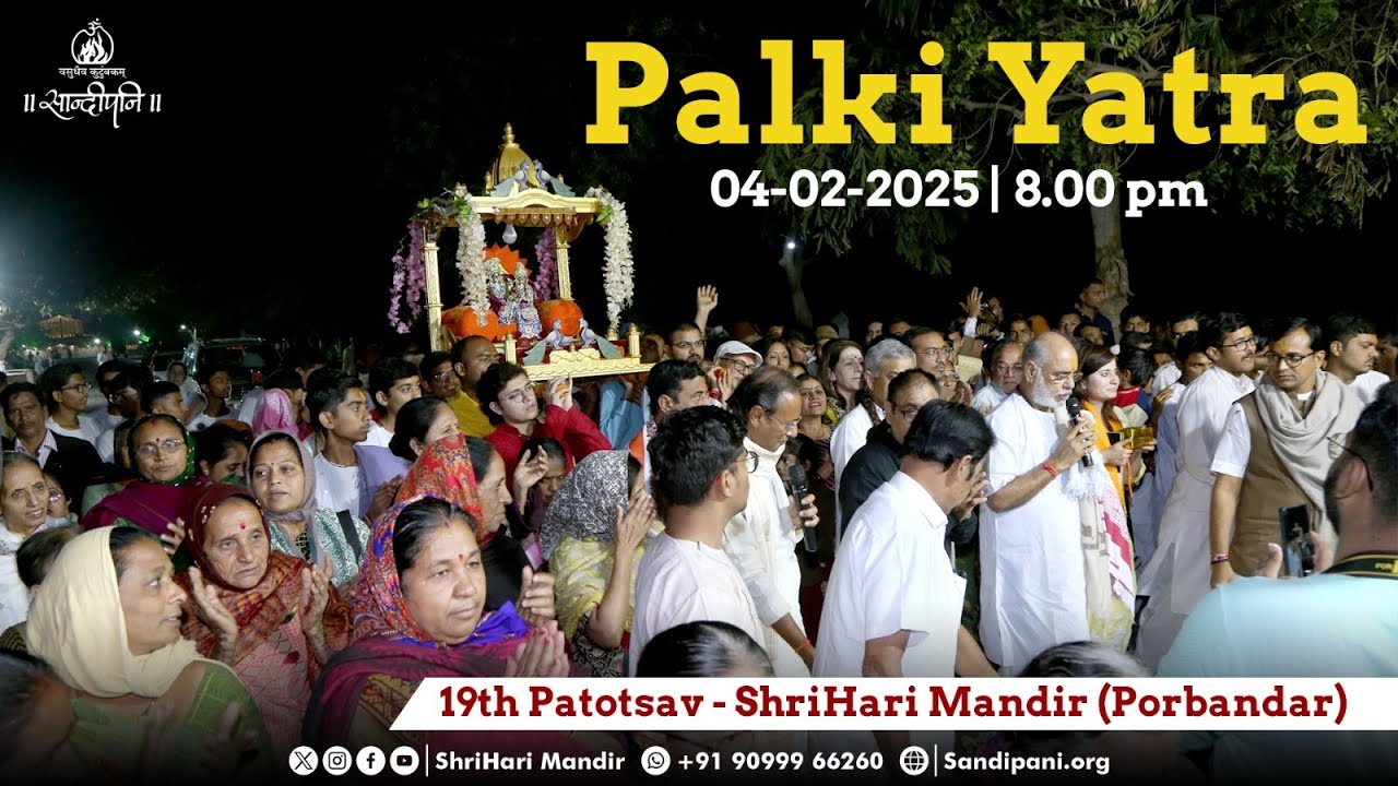 Palkhi Yatra | 19th ShriHari Mandir Patotsav | 04-02-2025 |